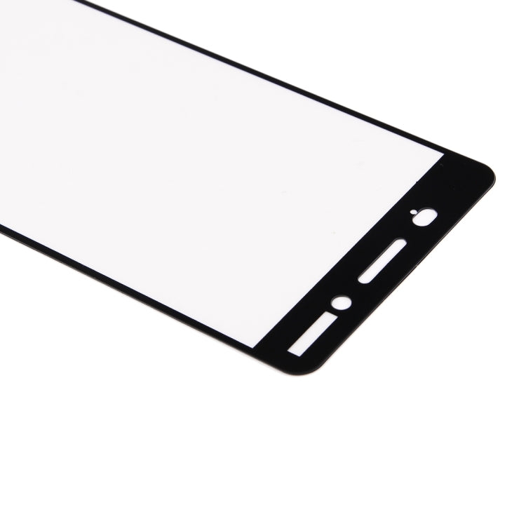For Nokia 6 0.26mm 9H Surface Hardness Colorized Silk-screen Tempered Glass Full Screen Film