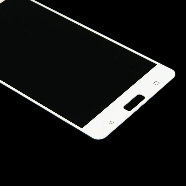 For Nokia 6 0.26mm 9H Surface Hardness Colorized Silk-screen Tempered Glass Full Screen Film