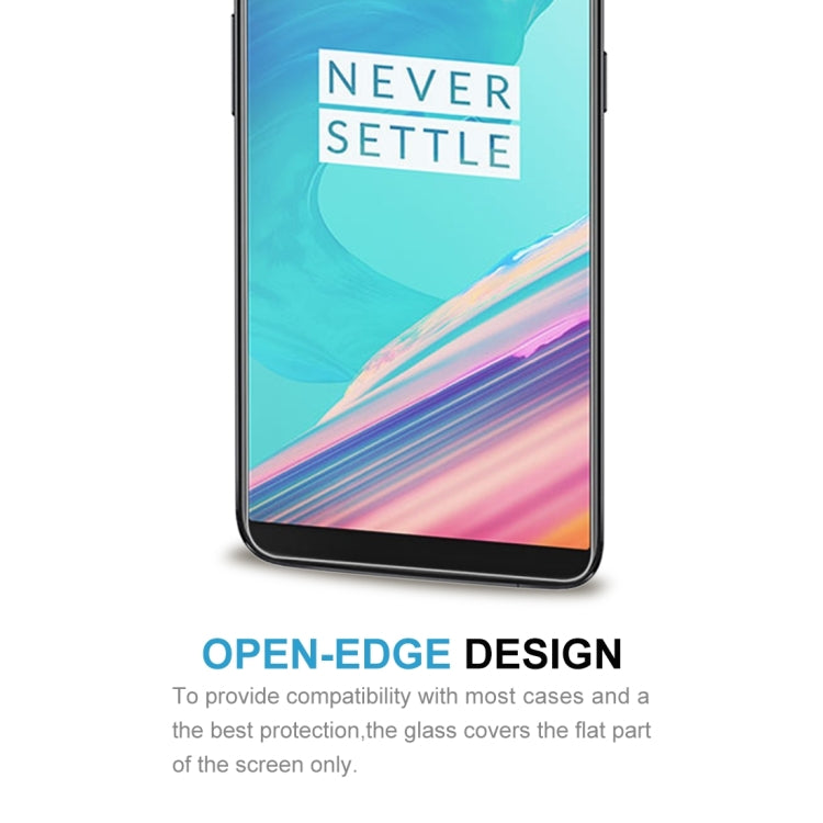 10 PCS for Oneplus 5T 0.26mm 9H Surface Hardness 2.5D Explosion-proof Tempered Glass Non-full Screen Film