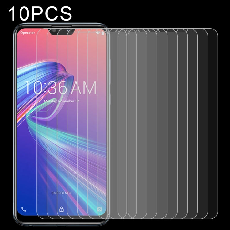10 PCS 0.26mm 9H 2.5D Explosion-proof Tempered Glass Film for Asus Zenfone Max Pro (M2) ZB631KL
