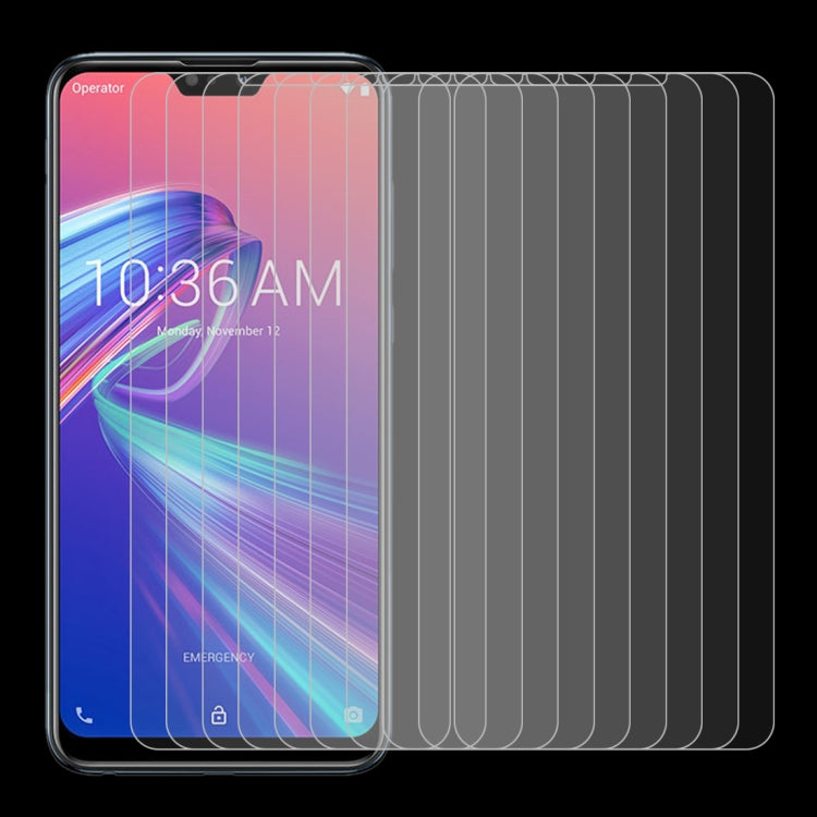 10 PCS 0.26mm 9H 2.5D Explosion-proof Tempered Glass Film for Asus Zenfone Max Pro (M2) ZB631KL