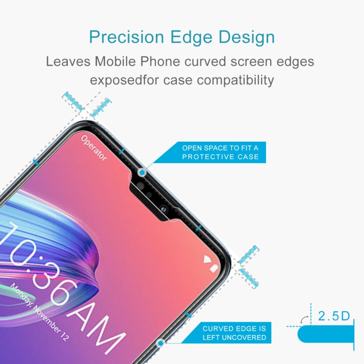 0.26mm 9H 2.5D Explosion-proof Tempered Glass Film for Asus Zenfone Max Pro (M2) ZB631KL