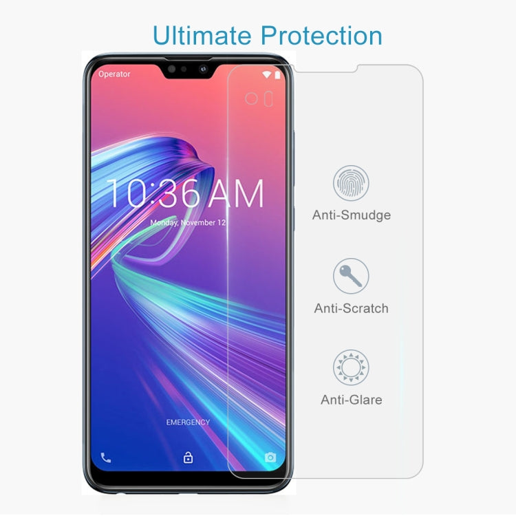 0.26mm 9H 2.5D Explosion-proof Tempered Glass Film for Asus Zenfone Max Pro (M2) ZB631KL