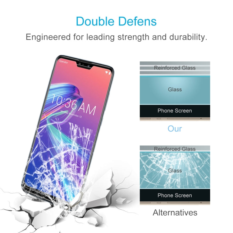 0.26mm 9H 2.5D Explosion-proof Tempered Glass Film for Asus Zenfone Max Pro (M2) ZB631KL