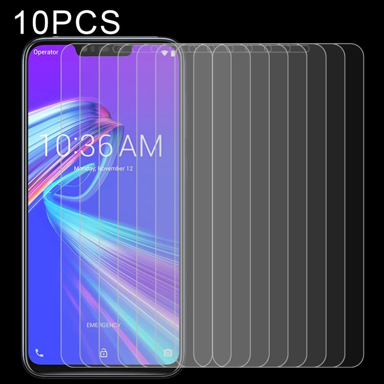 10 PCS 0.26mm 9H 2.5D Explosion-proof Tempered Glass Film for Asus Zenfone Max (M2) ZB633KL