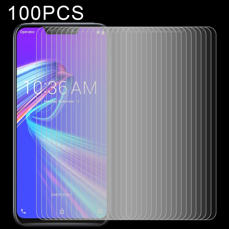 100 PCS 0.26mm 9H 2.5D Explosion-proof Tempered Glass Film for Asus Zenfone Max (M2) ZB633KL