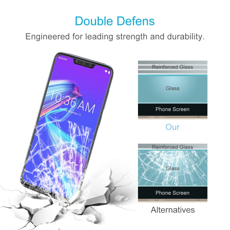 0.26mm 9H 2.5D Explosion-proof Tempered Glass Film for Asus Zenfone Max (M2) ZB633KL