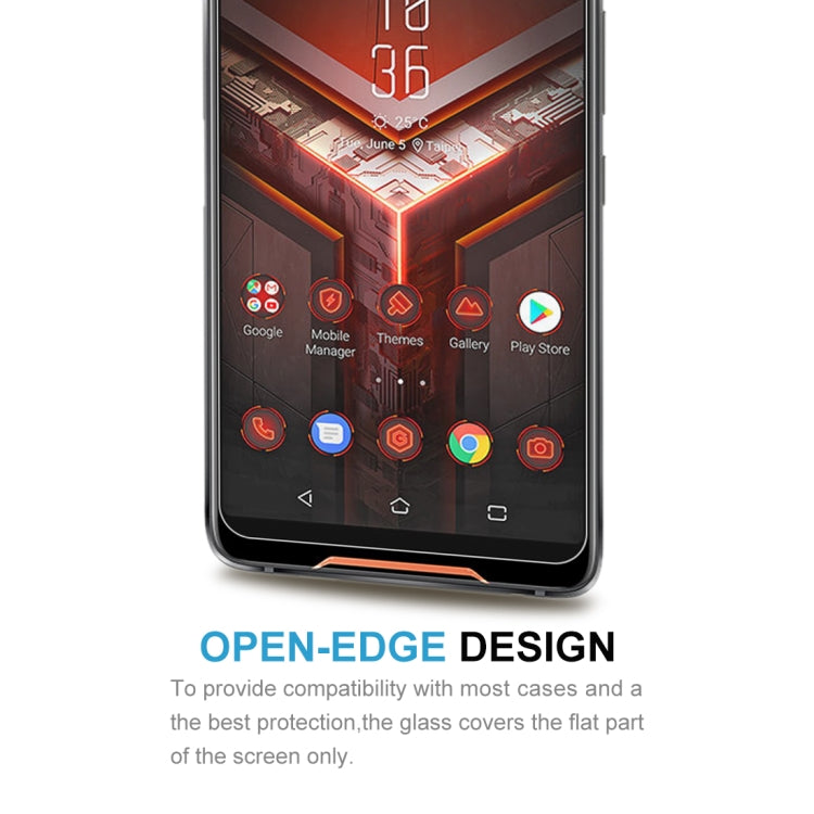 100 PCS 0.26mm 9H 2.5D Explosion-proof Tempered Glass Film for Asus ROG Phone