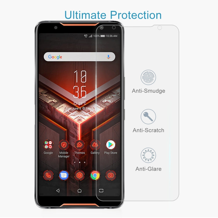 0.26mm 9H 2.5D Explosion-proof Tempered Glass Film for Asus ROG Phone