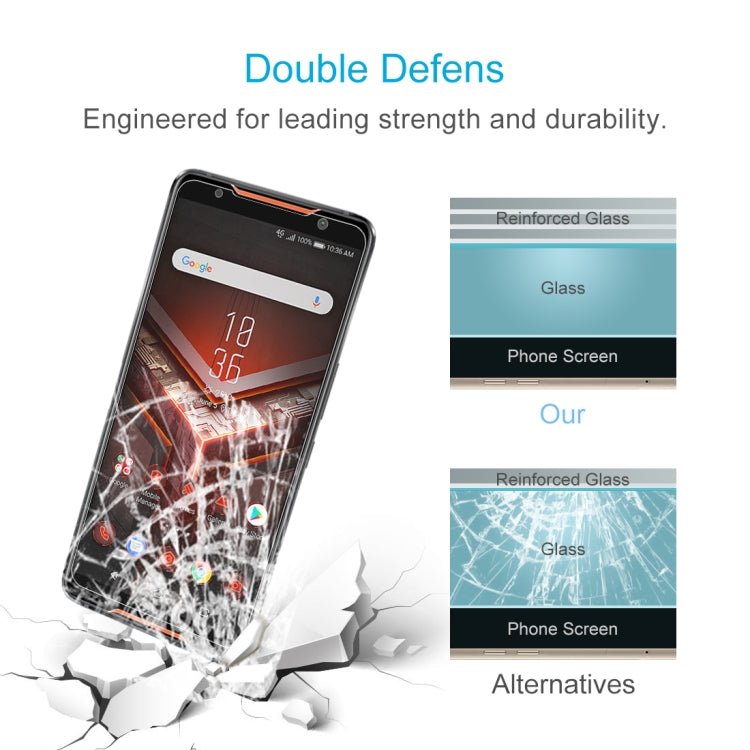 0.26mm 9H 2.5D Explosion-proof Tempered Glass Film for Asus ROG Phone