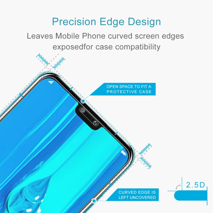 0.26mm 9H 2.5D Explosion-proof Tempered Glass Film for Huawei Y9 (2019) / Enjoy 9 Plus