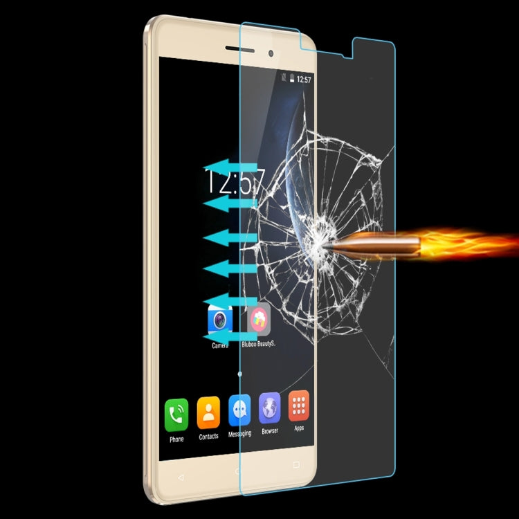 BLUBOO Maya (MPH0370) 9H Surface Hardness Explosion-proof Tempered Glass Screen Film