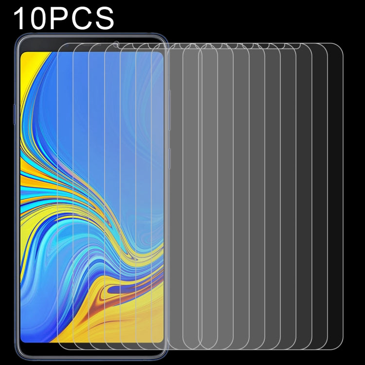 10 PCS 0.26mm 9H 2.5D Explosion-proof Tempered Glass Film for Galaxy A9 (2018) / A9s