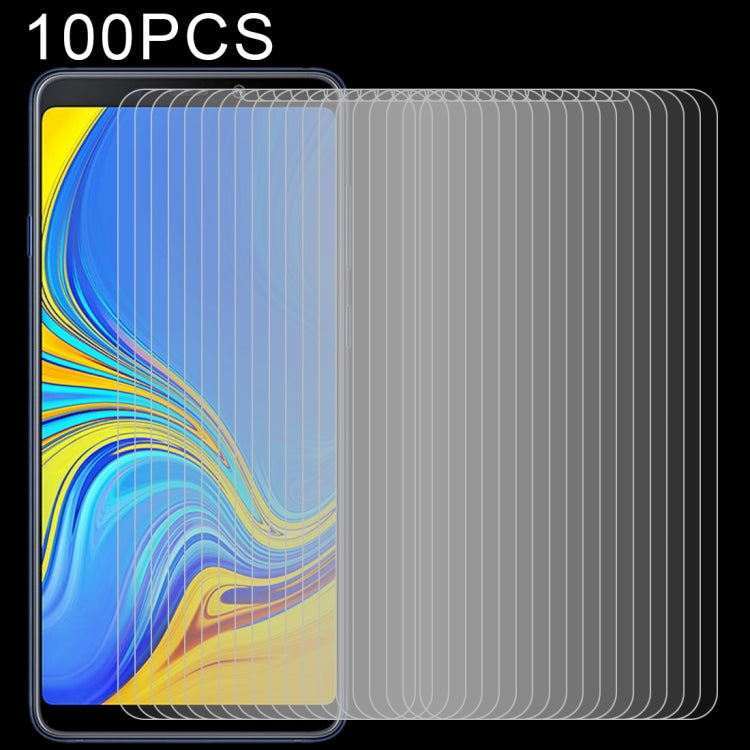 100 PCS 0.26mm 9H 2.5D Explosion-proof Tempered Glass Film for Galaxy A9 (2018) / A9s