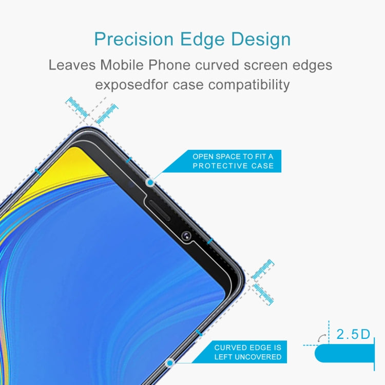 0.26mm 9H 2.5D Explosion-proof Tempered Glass Film for Galaxy A9 (2018) / A9s