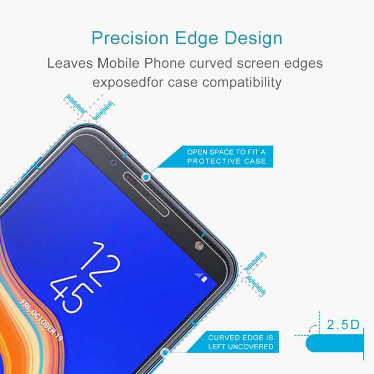 10 PCS 0.26mm 9H 2.5D Explosion-proof Tempered Glass Film for Galaxy J4 Core