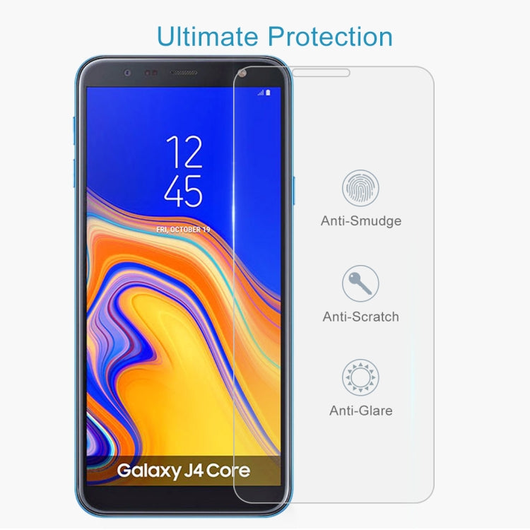 10 PCS 0.26mm 9H 2.5D Explosion-proof Tempered Glass Film for Galaxy J4 Core
