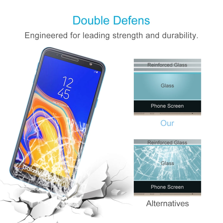 10 PCS 0.26mm 9H 2.5D Explosion-proof Tempered Glass Film for Galaxy J4 Core