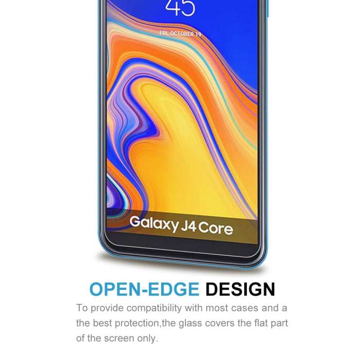 10 PCS 0.26mm 9H 2.5D Explosion-proof Tempered Glass Film for Galaxy J4 Core