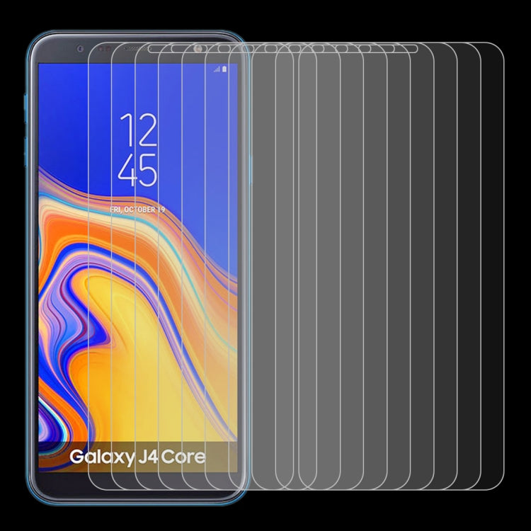 10 PCS 0.26mm 9H 2.5D Explosion-proof Tempered Glass Film for Galaxy J4 Core