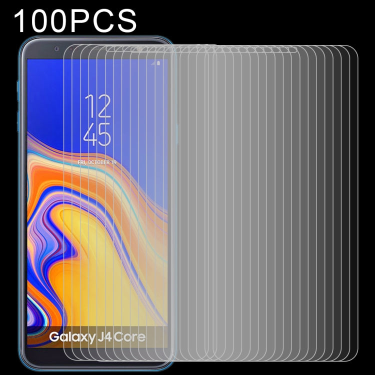 100 PCS 0.26mm 9H 2.5D Explosion-proof Tempered Glass Film for Galaxy J4 Core