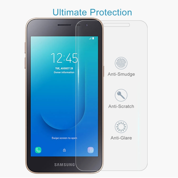 100 PCS 0.26mm 9H 2.5D Explosion-proof Tempered Glass Film for Galaxy J2 Core