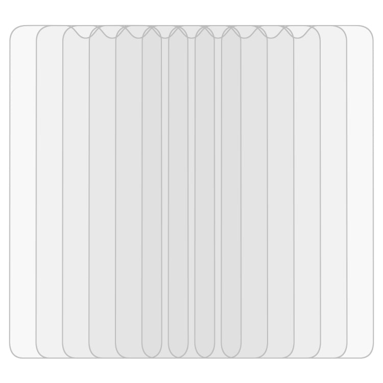 100 PCS 9H 2.5D Tempered Glass Film for OPPO A7x / F9 (F9 Pro)