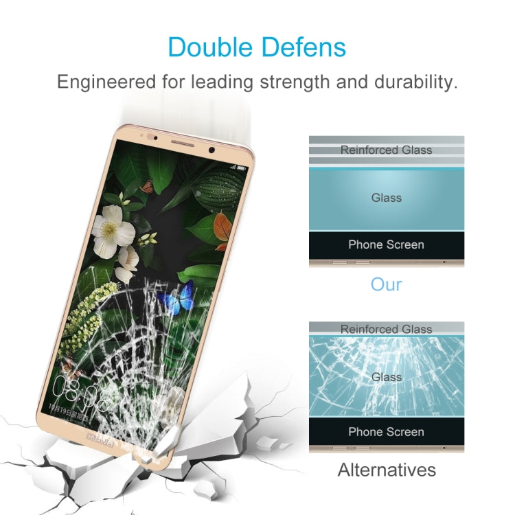 For Huawei  Mate 10 Pro 9H Surface Hardness 2.5D Curved Edge HD Explosion-proof Tempered Glass Screen Protector