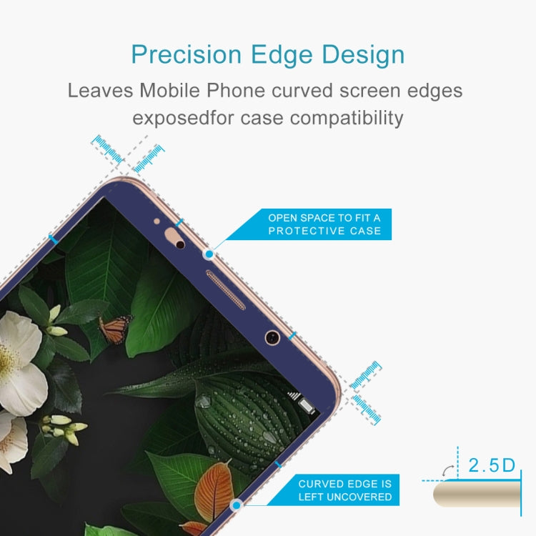 For Huawei  Mate 10 Pro 9H Surface Hardness 2.5D Curved Edge HD Explosion-proof Tempered Glass Screen Protector
