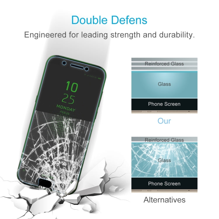 2 PCS 0.26mm 9H 2.5D Tempered Glass Film for Xiaomi Black Shark