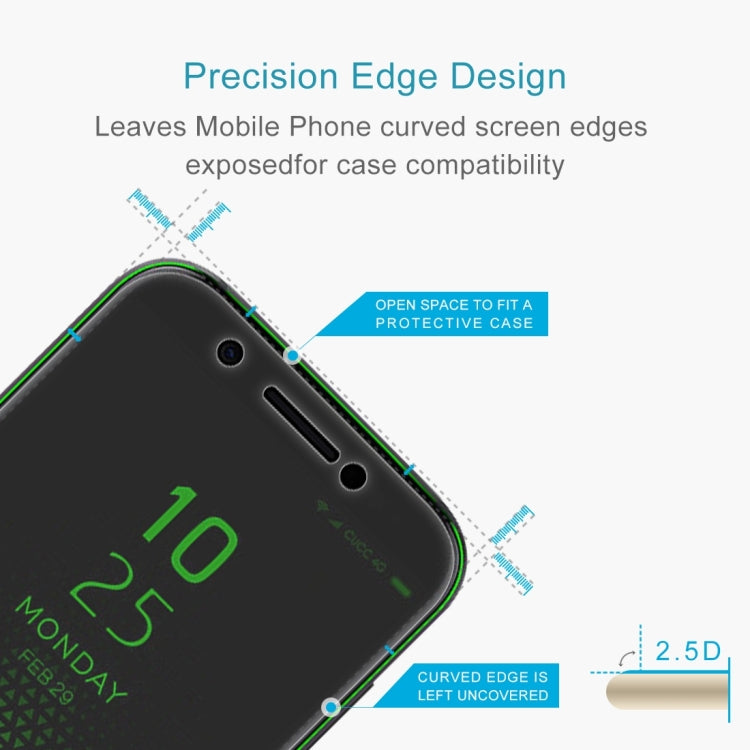 100 PCS 0.26mm 9H 2.5D Tempered Glass Film for Xiaomi Black Shark