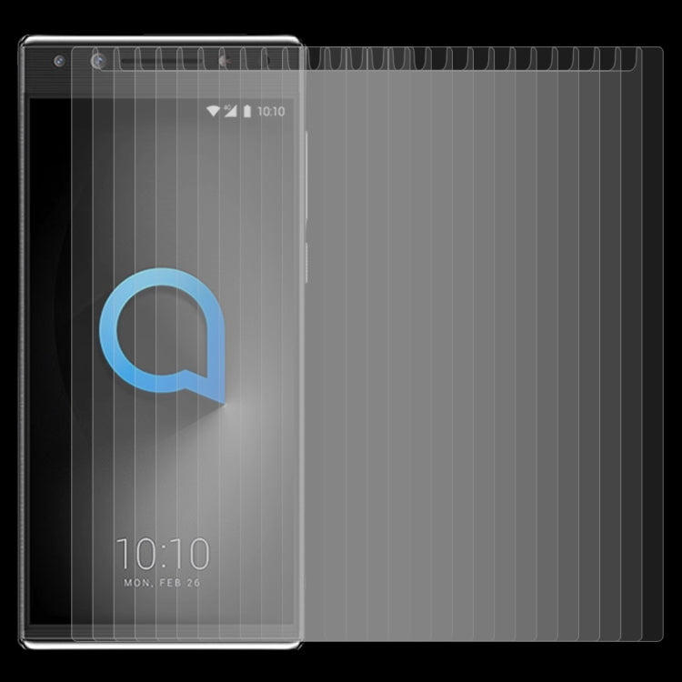 50 PCS 0.26mm 9H 2.5D Tempered Glass Film For Alcatel 5