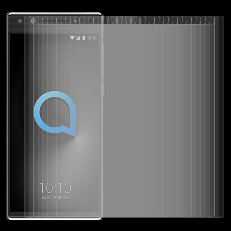 100 PCS 0.26mm 9H 2.5D Tempered Glass Film for Alcatel 5