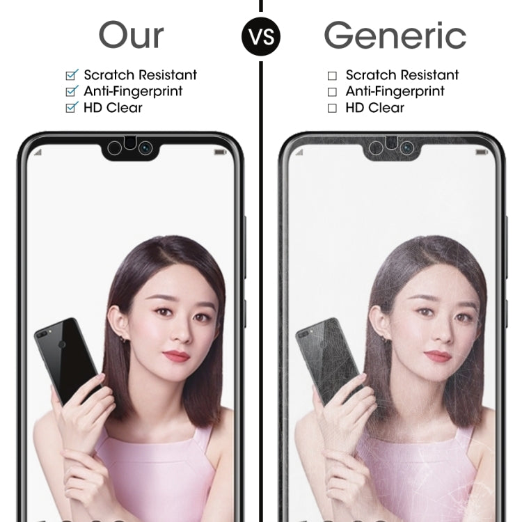 10 PCS 0.26mm 9H 2.5D Tempered Glass Film for Huawei Honor 9i