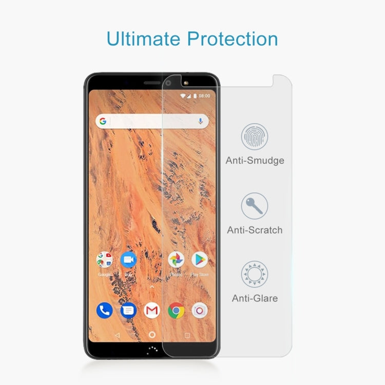 10 PCS 0.26mm 9H 2.5D Tempered Glass Film for BQ Aquaris X2 / Aquaris X2 Pro