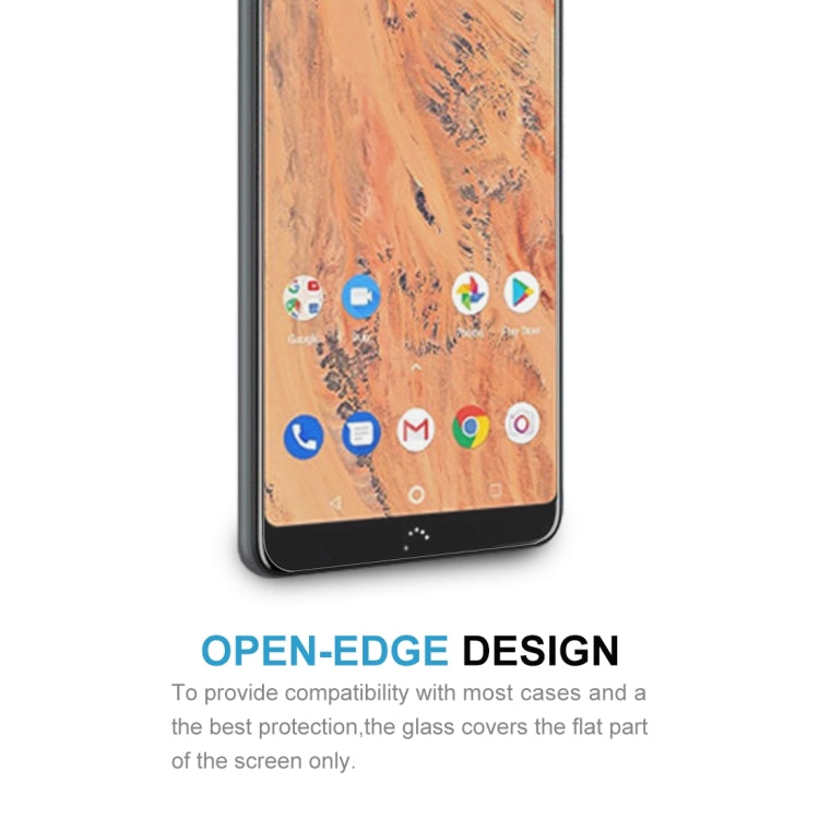 100 PCS 0.26mm 9H 2.5D Tempered Glass Film for BQ Aquaris X2 / Aquaris X2 Pro