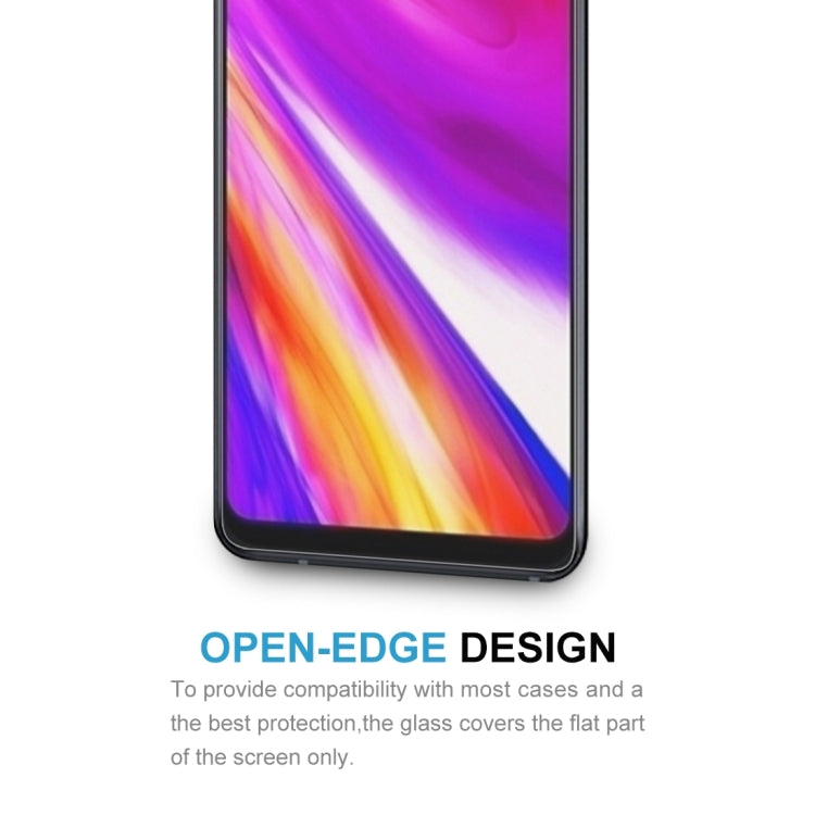 100 PCS 0.26mm 9H 2.5D Tempered Glass Film for LG G7 ThinQ