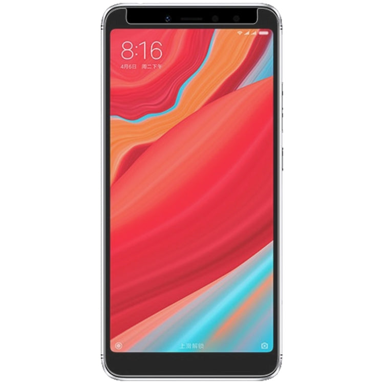 2 PCS 0.26mm 9H 2.5D Tempered Glass Film for Xiaomi Redmi S2