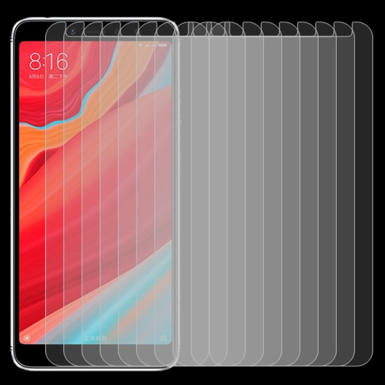 10 PCS 0.26mm 9H 2.5D Tempered Glass Film for Xiaomi Redmi S2