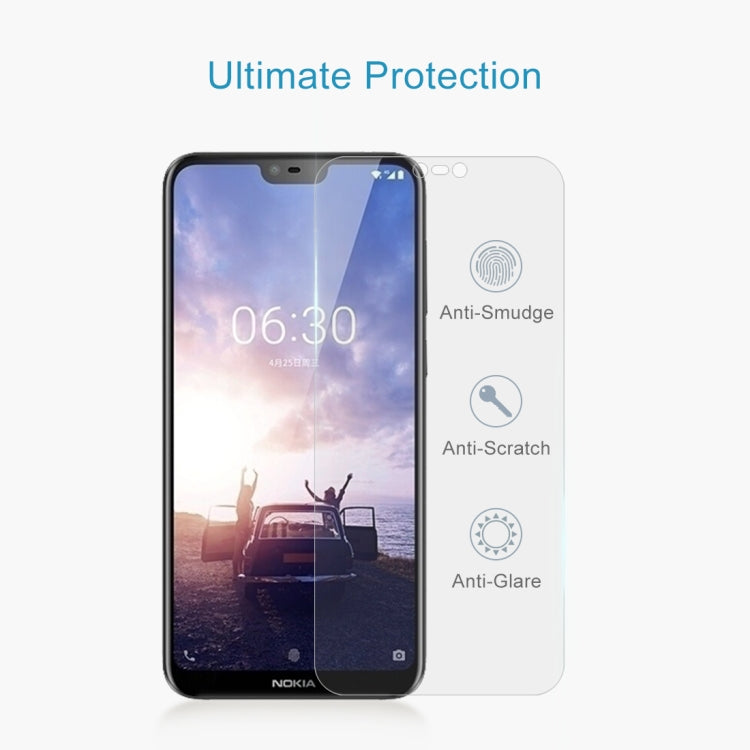 0.26mm 9H 2.5D Tempered Glass Film for Nokia X6