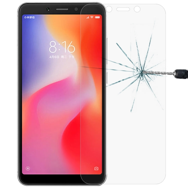 0.26mm 9H 2.5D Tempered Glass Film for Xiaomi Redmi 6