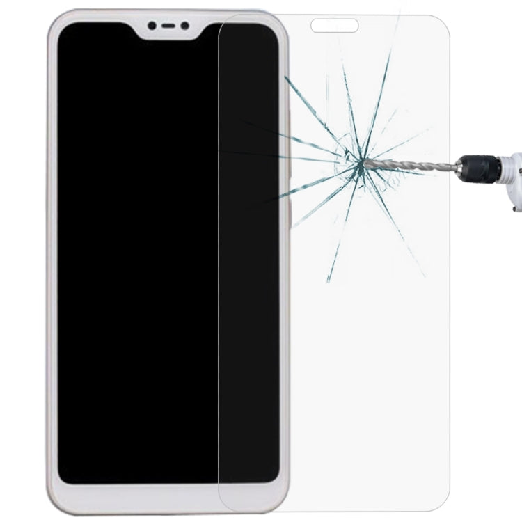 0.26mm 9H 2.5D Tempered Glass Film for Xiaomi Redmi 6 Pro / Mi A2 Lite