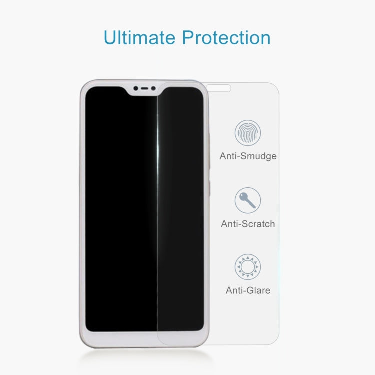 0.26mm 9H 2.5D Tempered Glass Film for Xiaomi Redmi 6 Pro / Mi A2 Lite