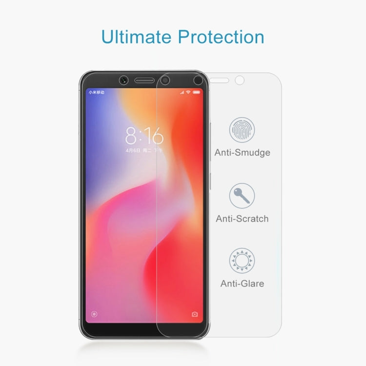 0.26mm 9H 2.5D Tempered Glass Film for Xiaomi Redmi 6A