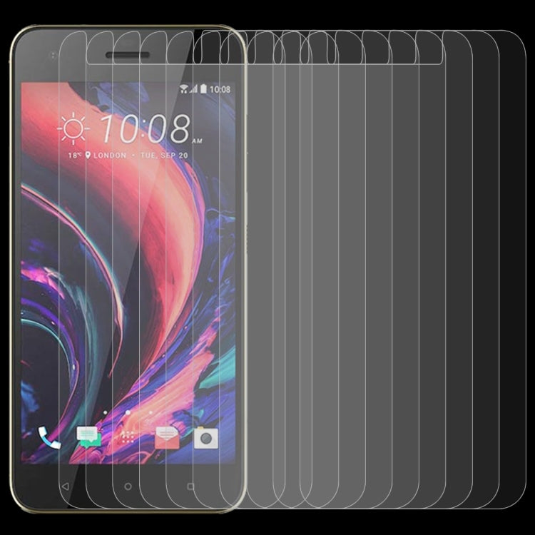 10 PCS 0.26mm 9H 2.5D Tempered Glass Film for HTC Desire 10 Pro