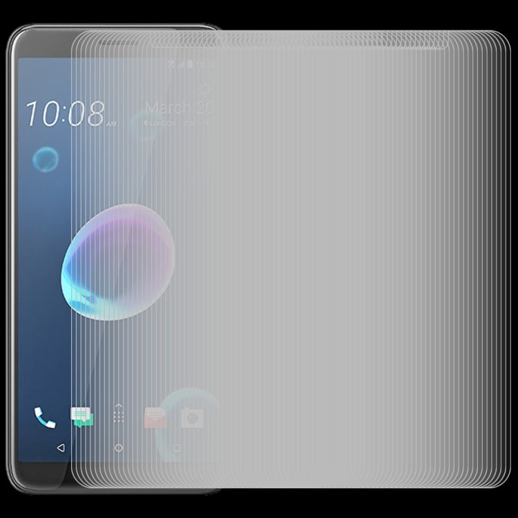100 PCS 0.26mm 9H 2.5D Tempered Glass Film for HTC Desire 12