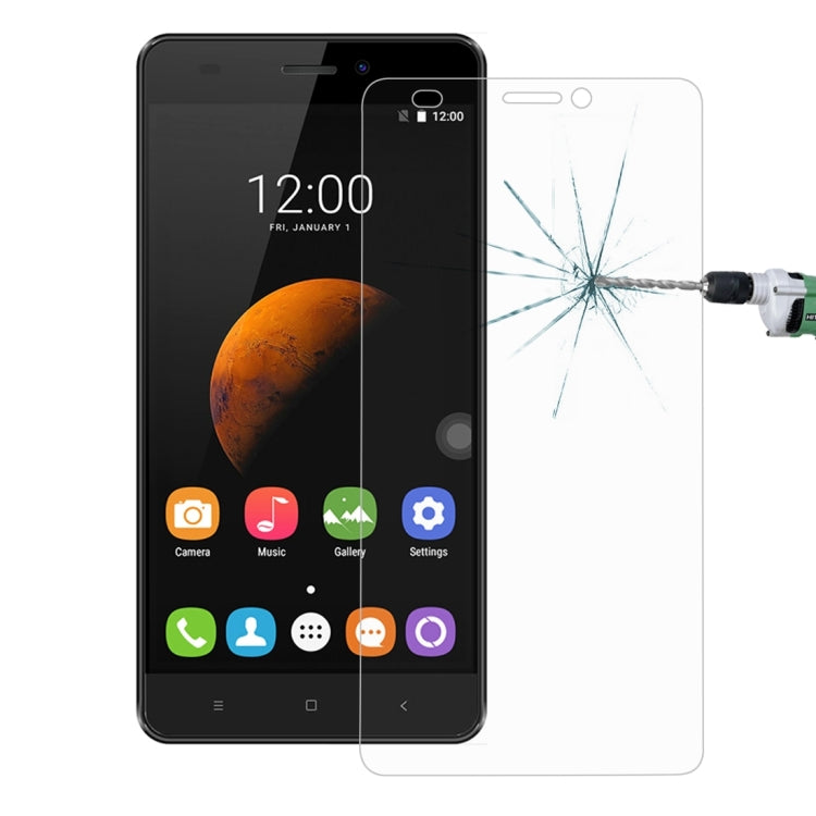 OUKITEL for  C3 (MPH9887) 9H Surface Hardness Explosion-proof Tempered Glass Screen Protector