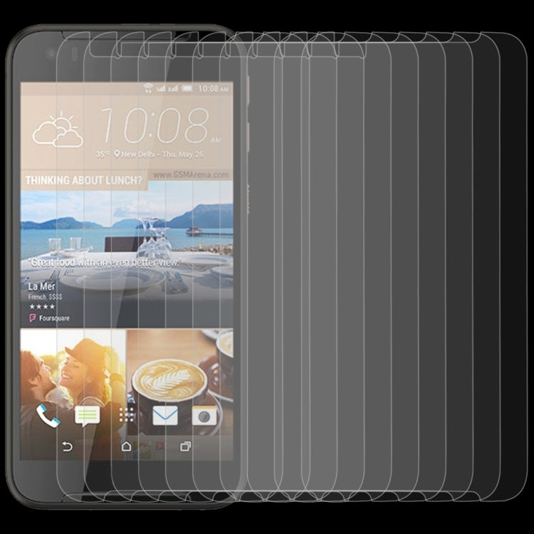 10 PCS 0.26mm 9H 2.5D Tempered Glass Film for HTC Desire 830