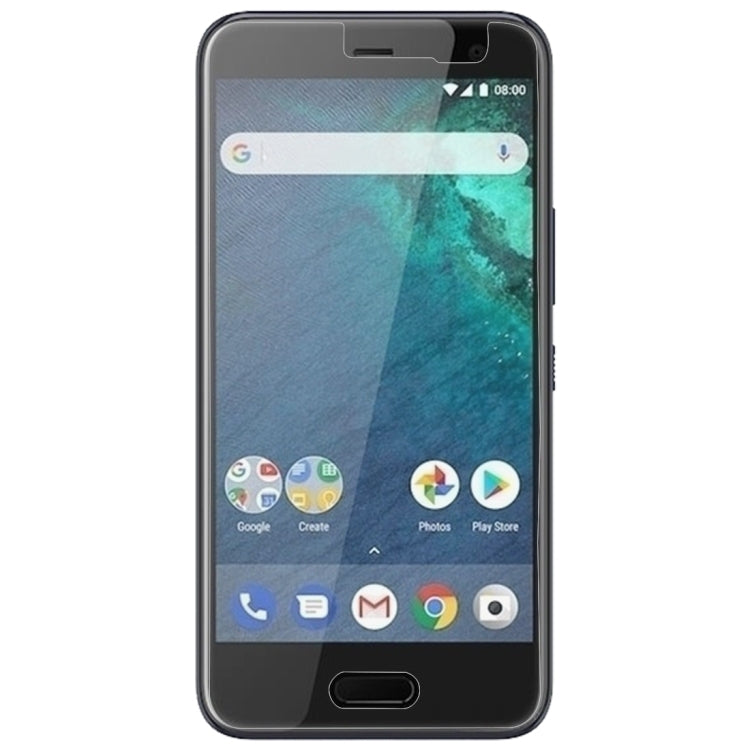 10 PCS 0.26mm 9H 2.5D Tempered Glass Film for HTC U11 Life