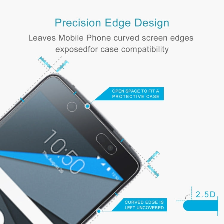 0.26mm 9H 2.5D Tempered Glass Film for Blackberry DTEK50